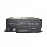 Автомобильный видеорегистратор 4х канальный видеорегистратор для учебного автомобиля NSCAR401_HDD+SD 4G+GPS+WiFi
