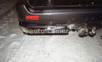 Бампер Уголки задние из нержавеющей стали на Lexus 470